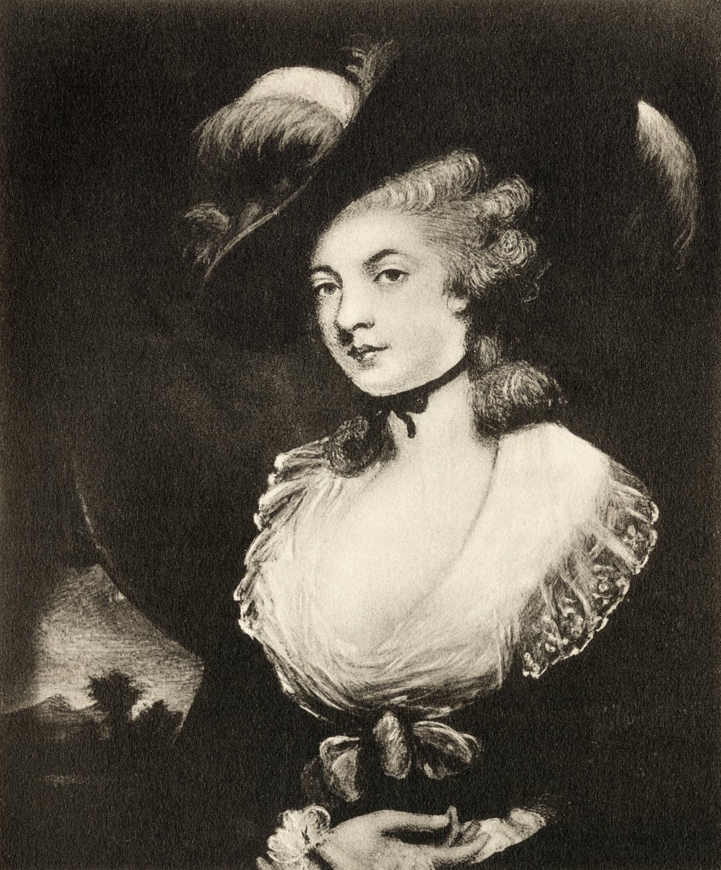 Sra. Mary Robinson de Joshua Reynolds