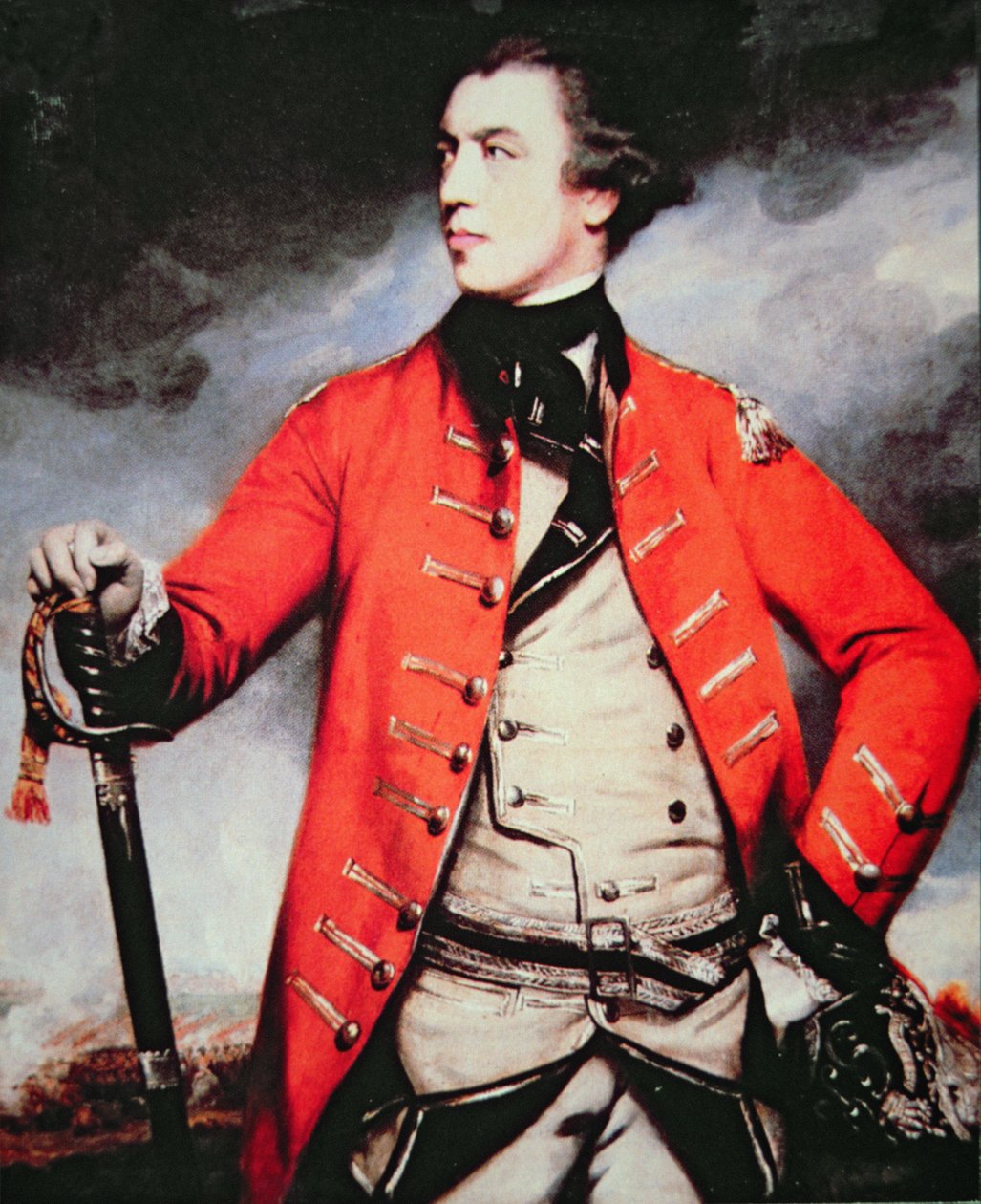 General John Burgoyne de Joshua (after) Reynolds