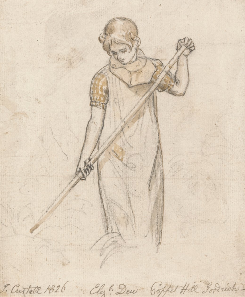 Niña Azada: Elizabeth Dew de Joshua Cristall