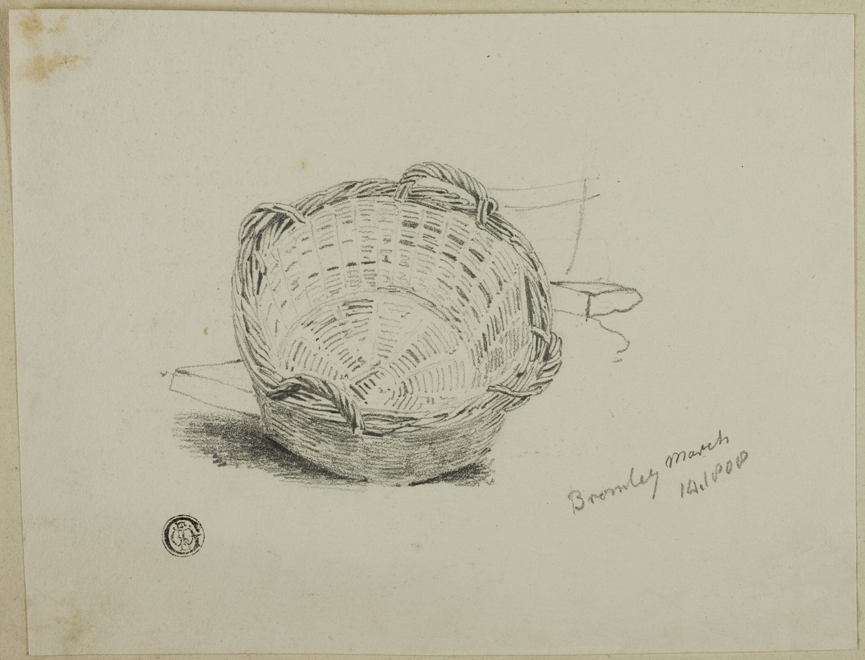 Lavabo de mimbre de Joshua Cristall