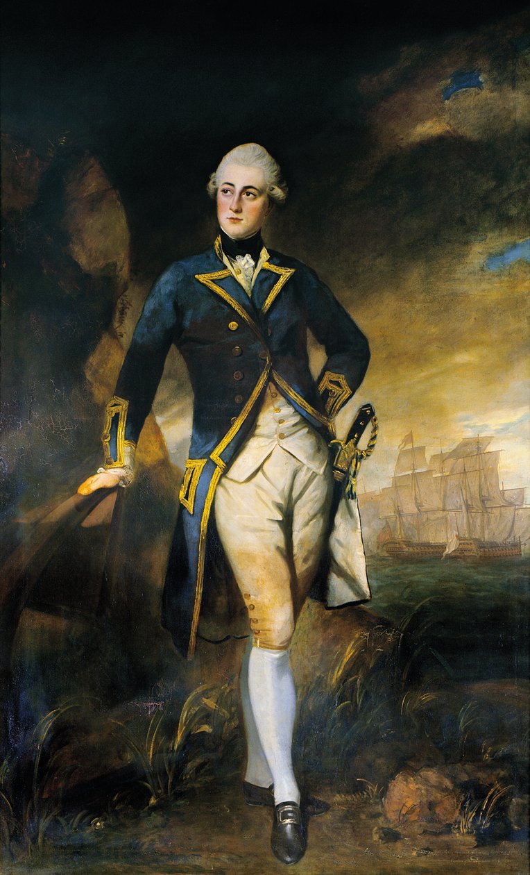 Capitán Lord Robert Manners de Joshua Reynolds