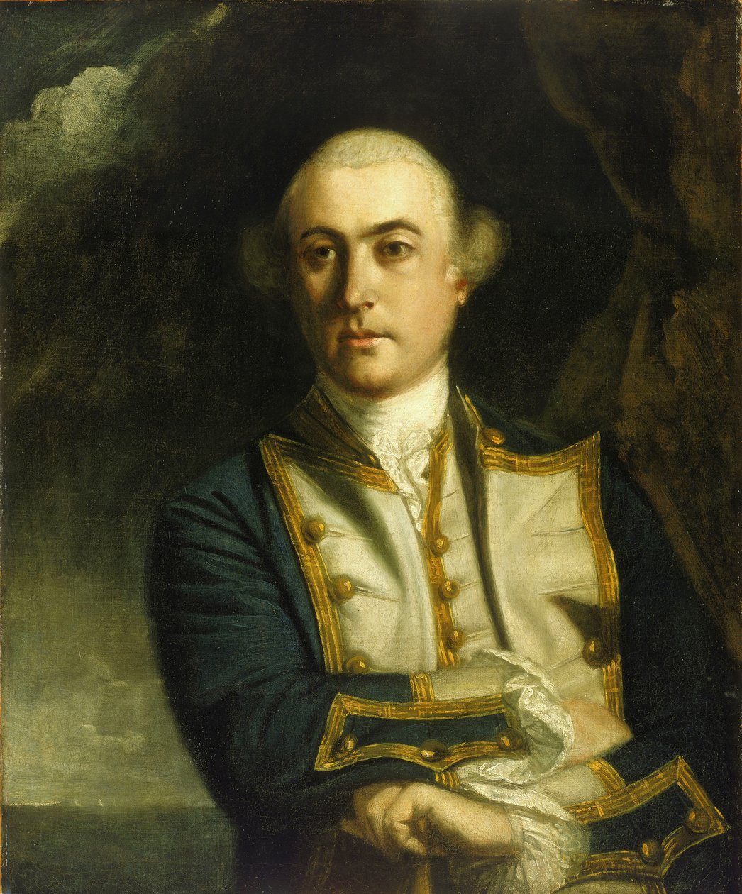 Capitán The Honourable John Byron (1723-1786) de Joshua Reynolds