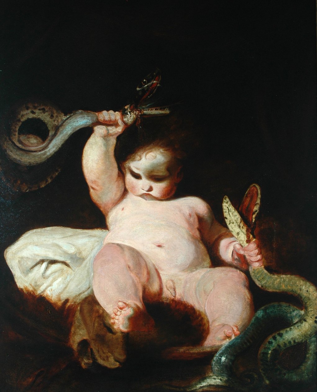 Hércules infante de Joshua Reynolds