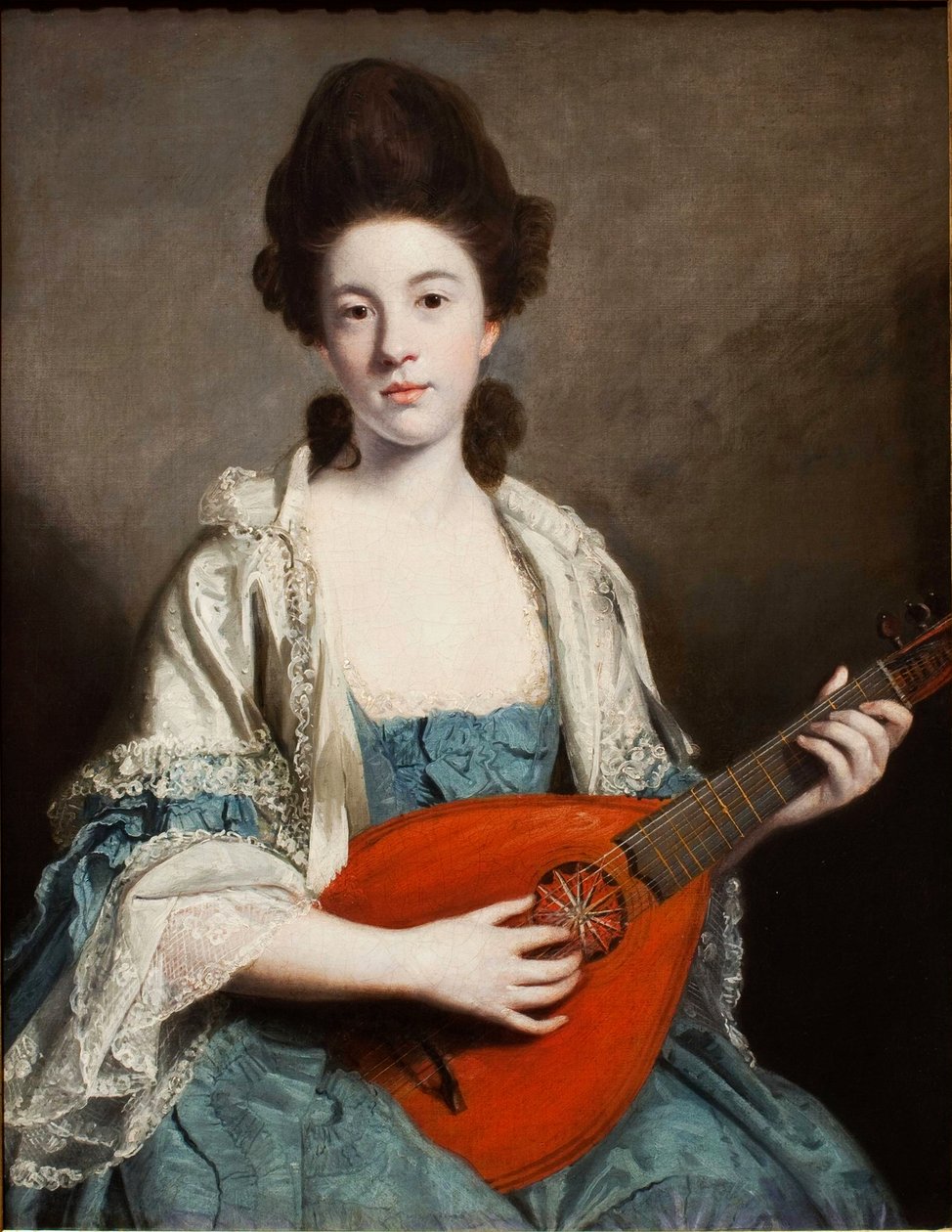 Srta. Phillis Hurrell (1746-1836) de Joshua Reynolds