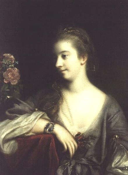 Sra. Dominic Angelo, c.1759 de Joshua Reynolds