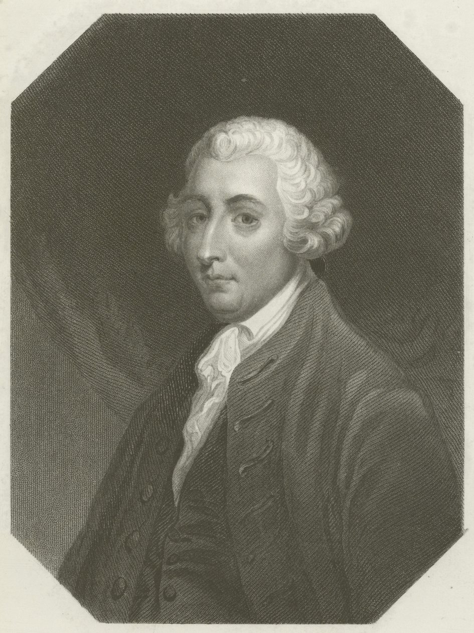 Retrato de Tobias Smollett de Joshua Reynolds