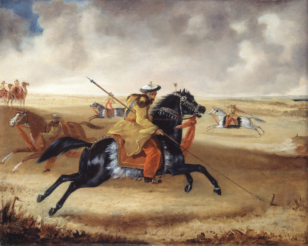Caballo de Skinner en ejercicio, c.1840 de Joshua Reynolds