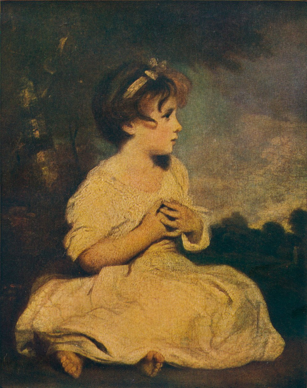 La edad de la inocencia, c1788 de Joshua Reynolds