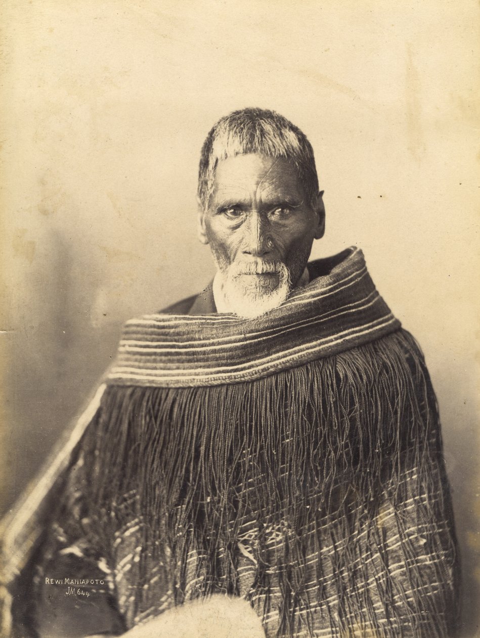 Rewi Maniapoto, c.1890 de Josiah Martin