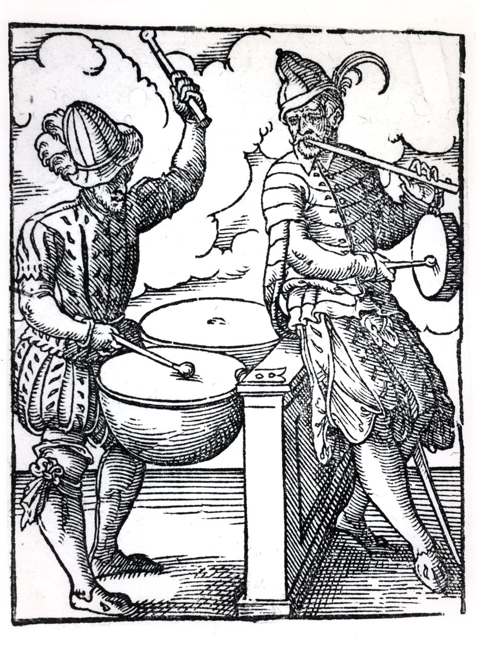 Músicos de Jost Amman