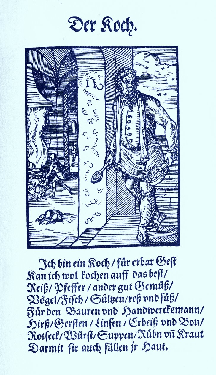 Cocinero de Jost Amman