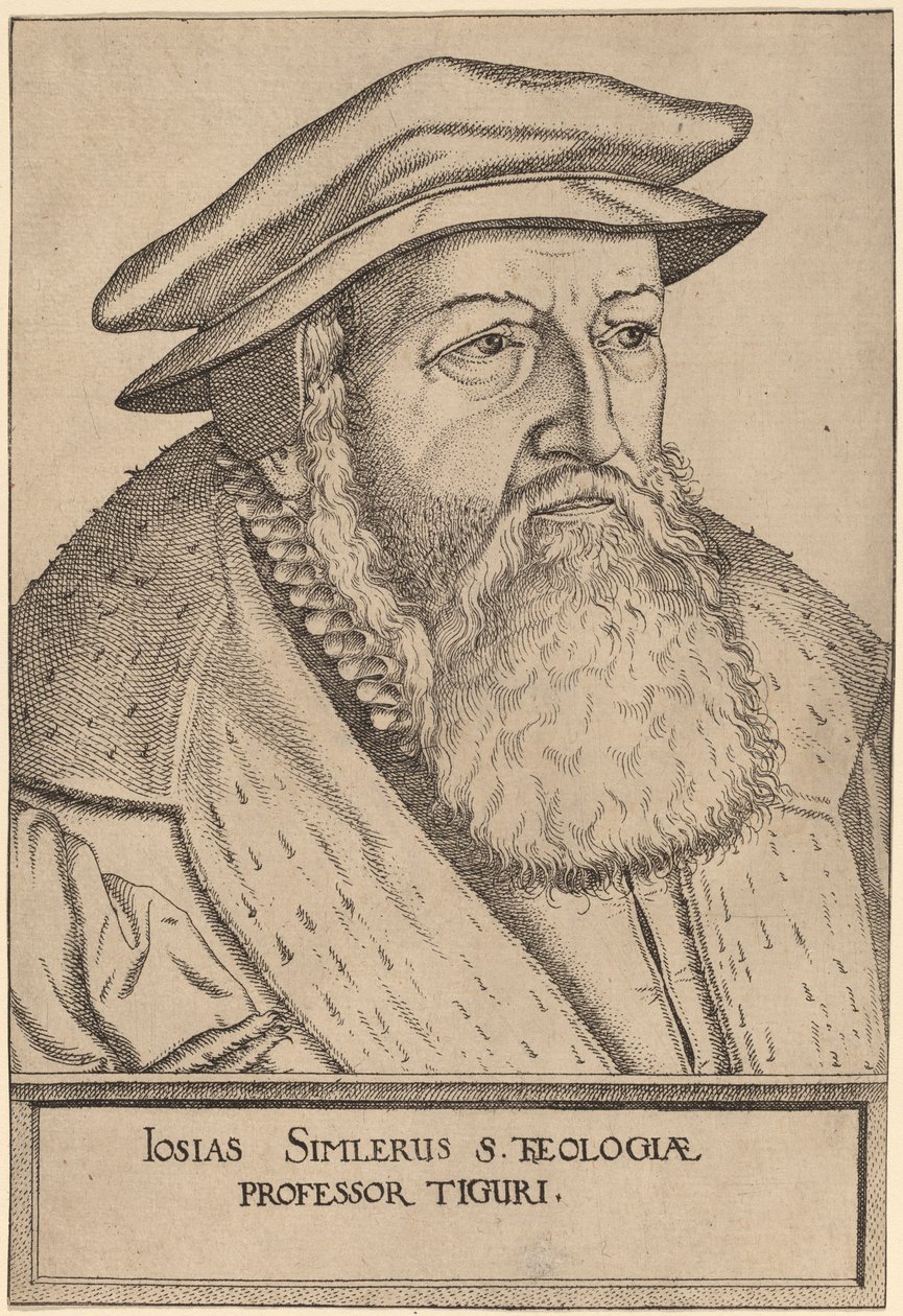 Josias Simler de Jost Amman