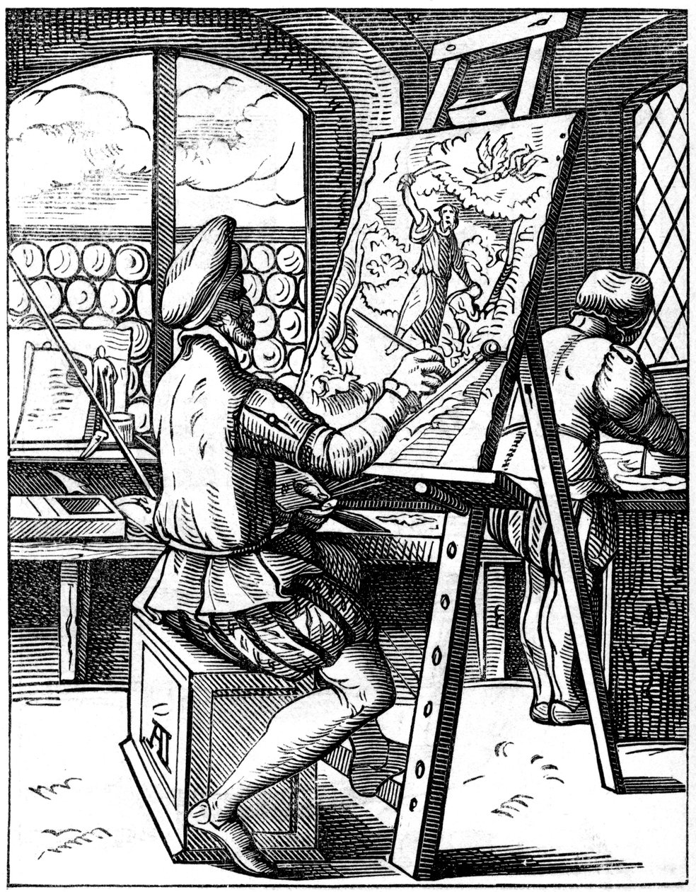 Pintor, siglo XVI de Jost Amman