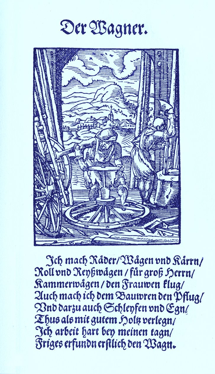 Vagonero de Jost Amman