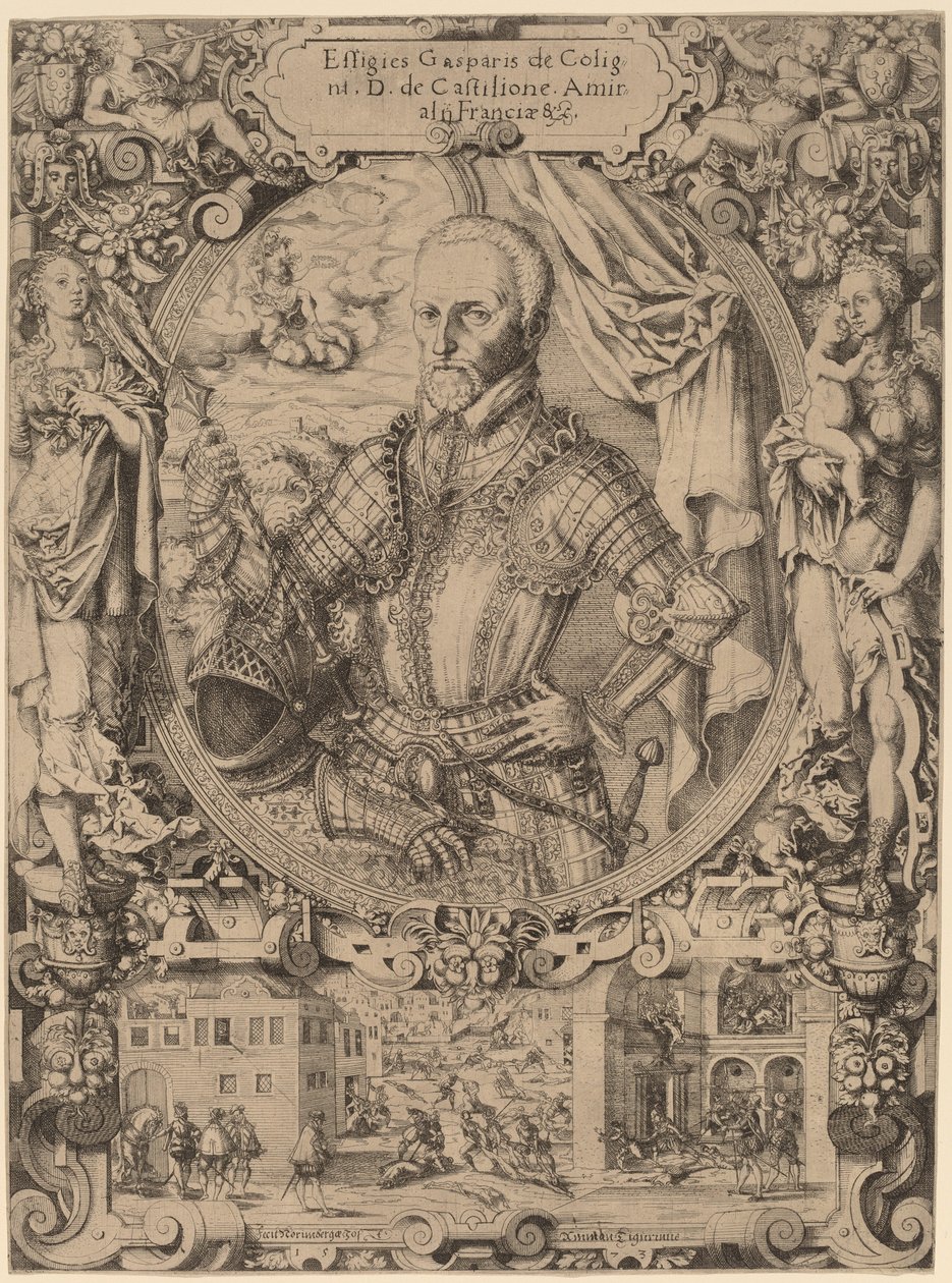 Gaspar de Coligny de Jost Ammon