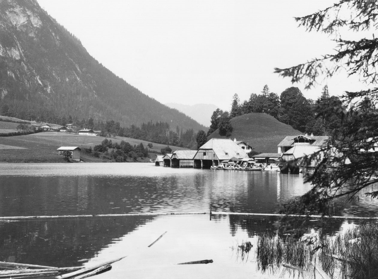 Barcos en Konigssee, c.1910 de Jousset