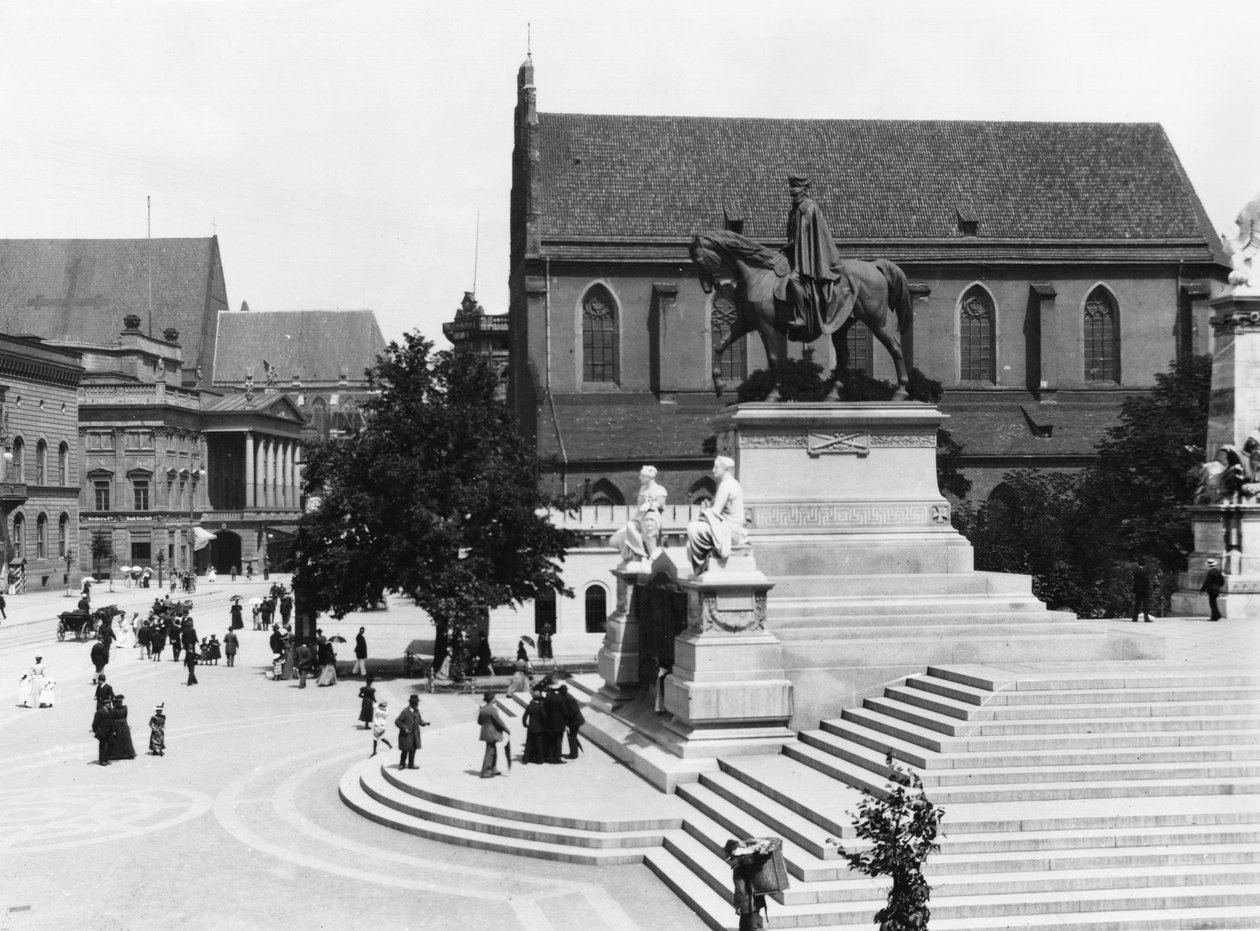 Vista de Schweidnitz, Breslau (actual Wroclaw) Polonia, c.1910 de Jousset
