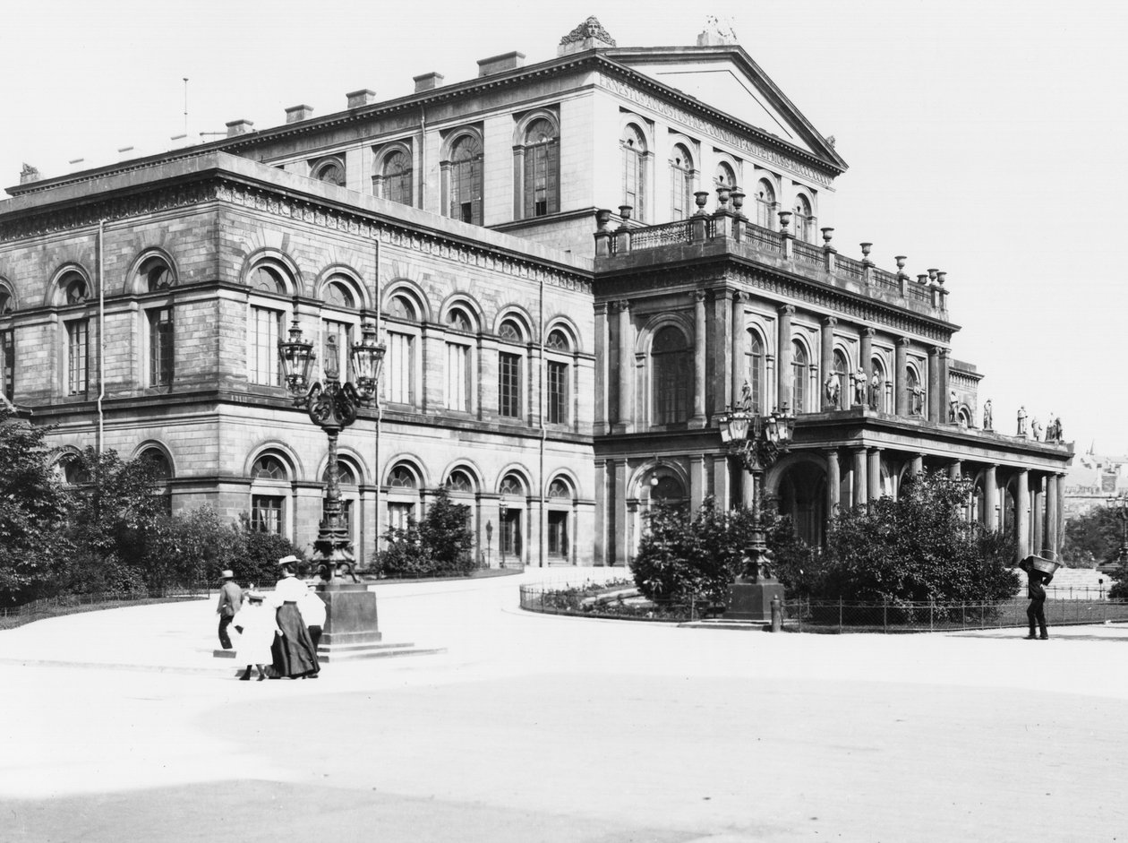 El teatro en Hannover, c.1910 de Jousset
