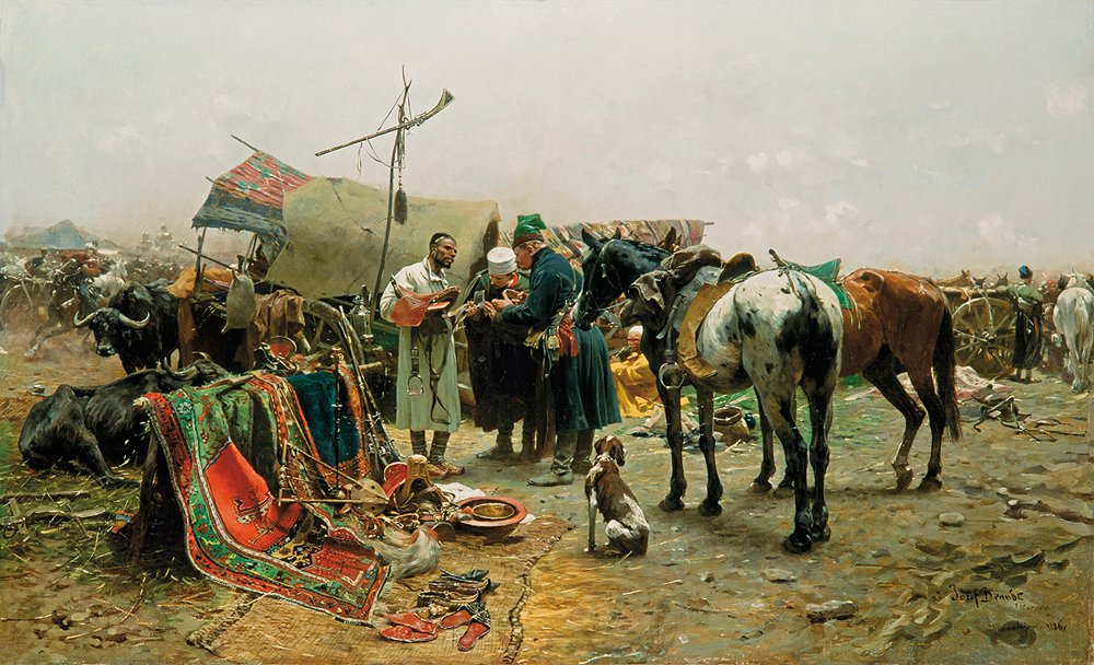 Feria en Biaka de Jozef Brandt