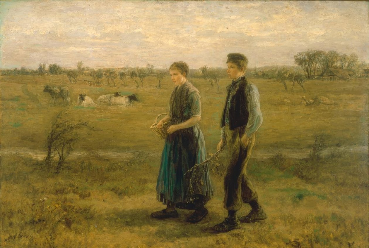 Amor tímido de Jozef Israëls