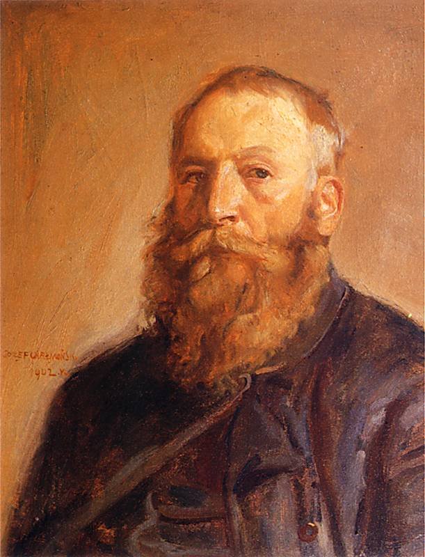 Autorretrato de Jozef Marian Chemonski
