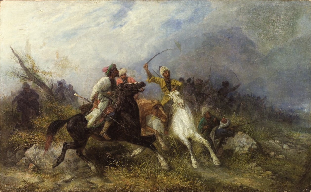 Batalla caucásica de Jozef Brandt