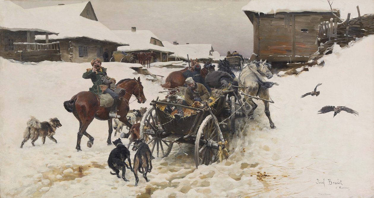 Partida para la caza de Jozef Brandt