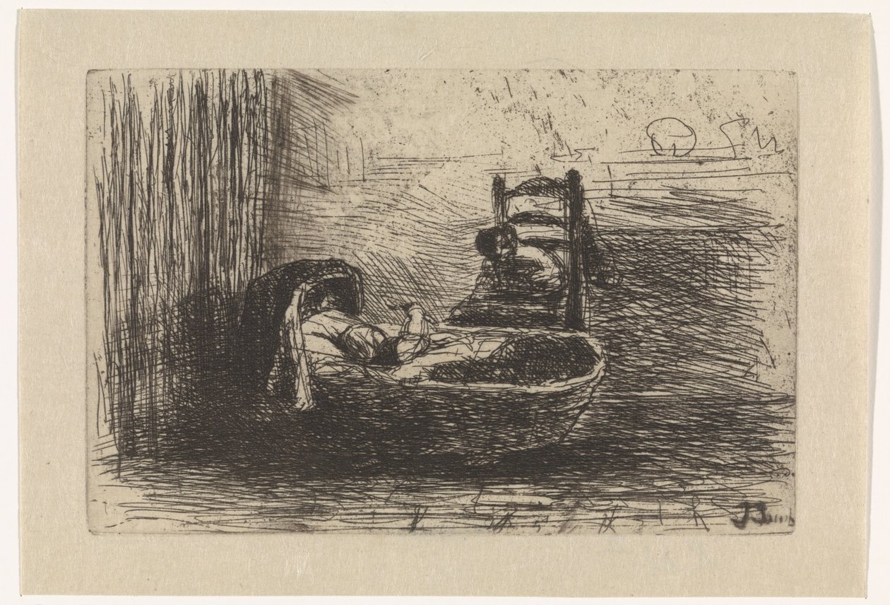 niño en peso de Jozef Israëls
