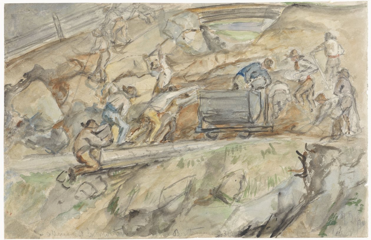 Cantera cerca de Pontresina de Jozef Israëls