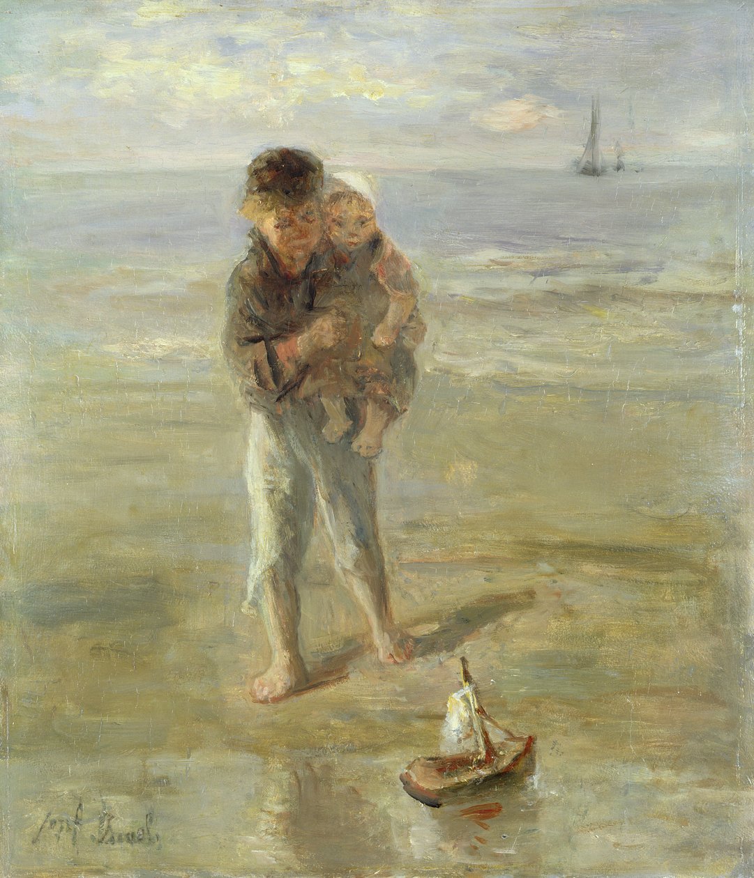 El barco de juguete de Jozef Israëls