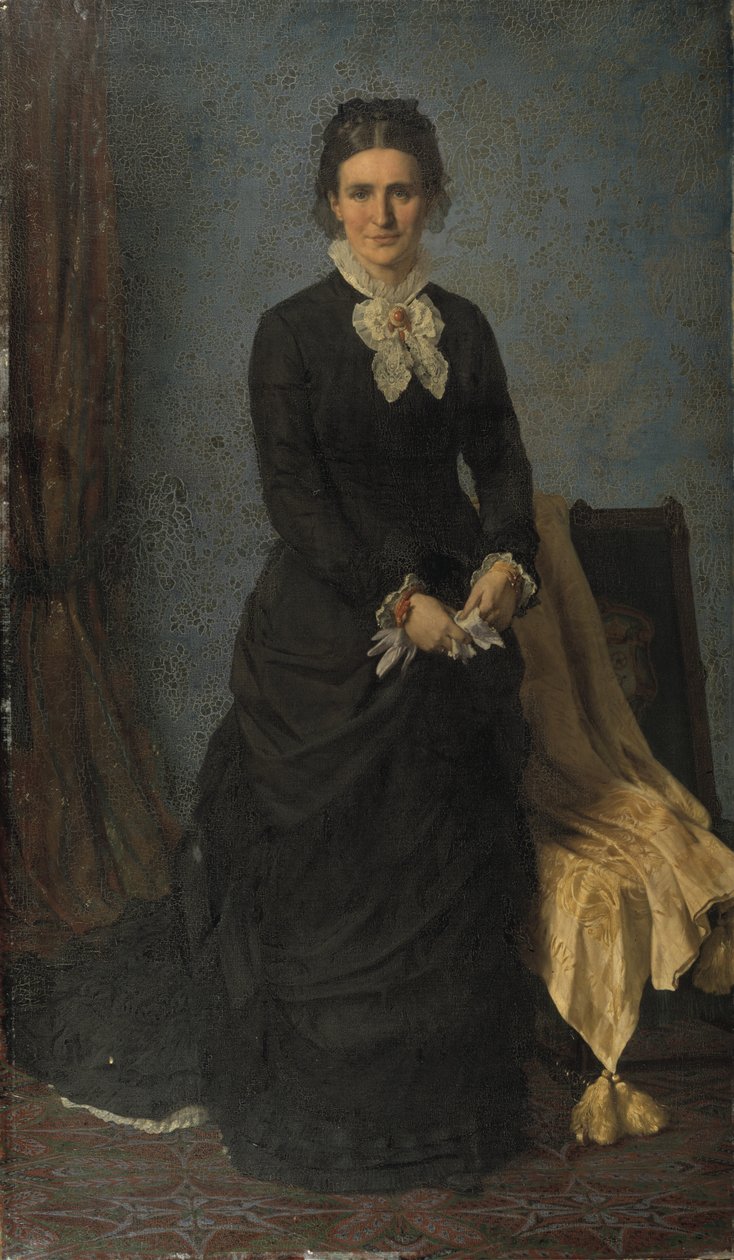 Camarera Caroline Amalie Meldahl, nacida Ræder de Jørgen Roed