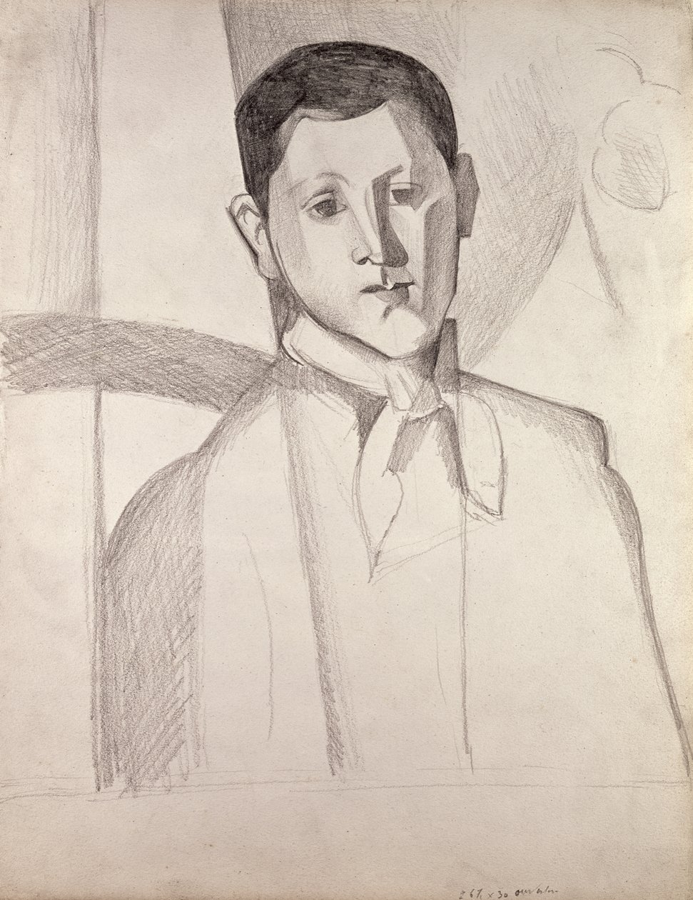 Retrato después de Cézanne de Juan Gris