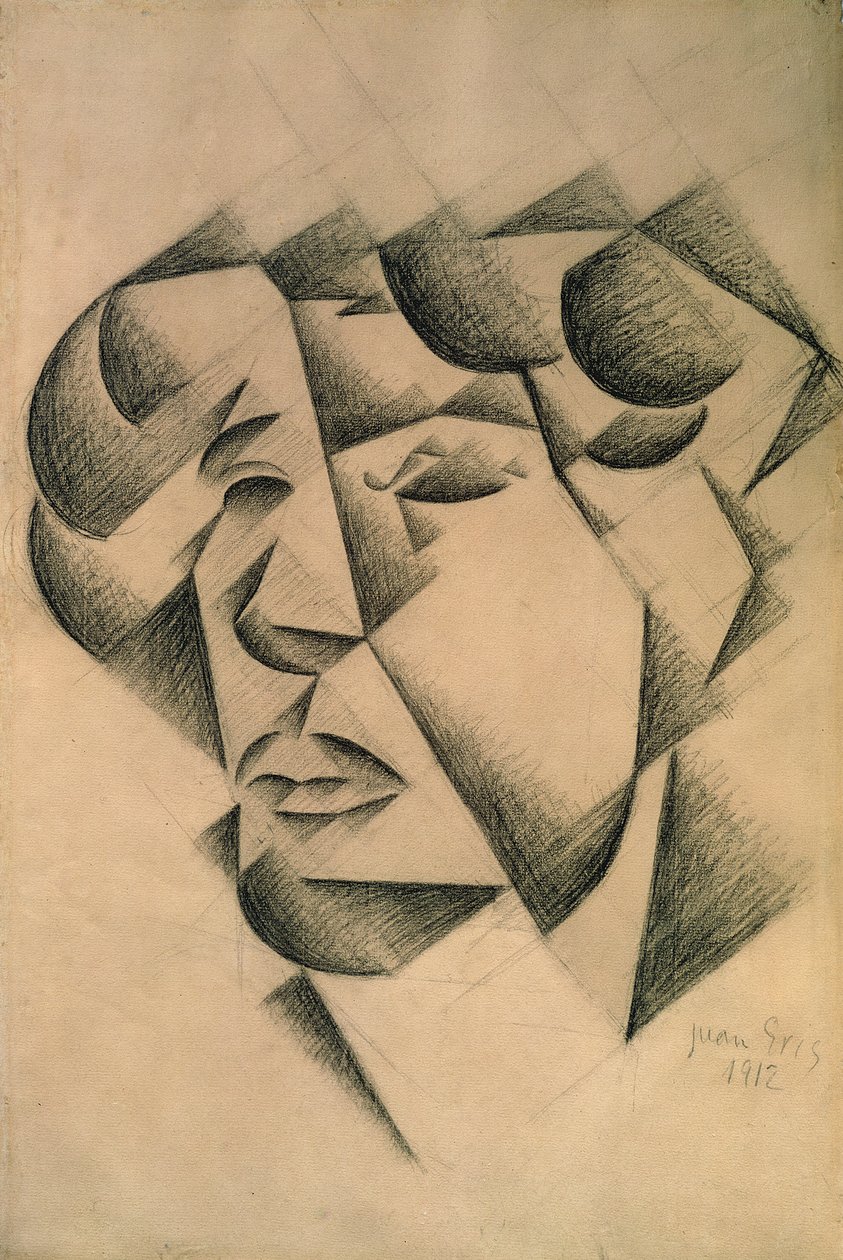 Autorretrato, 1912 de Juan Gris