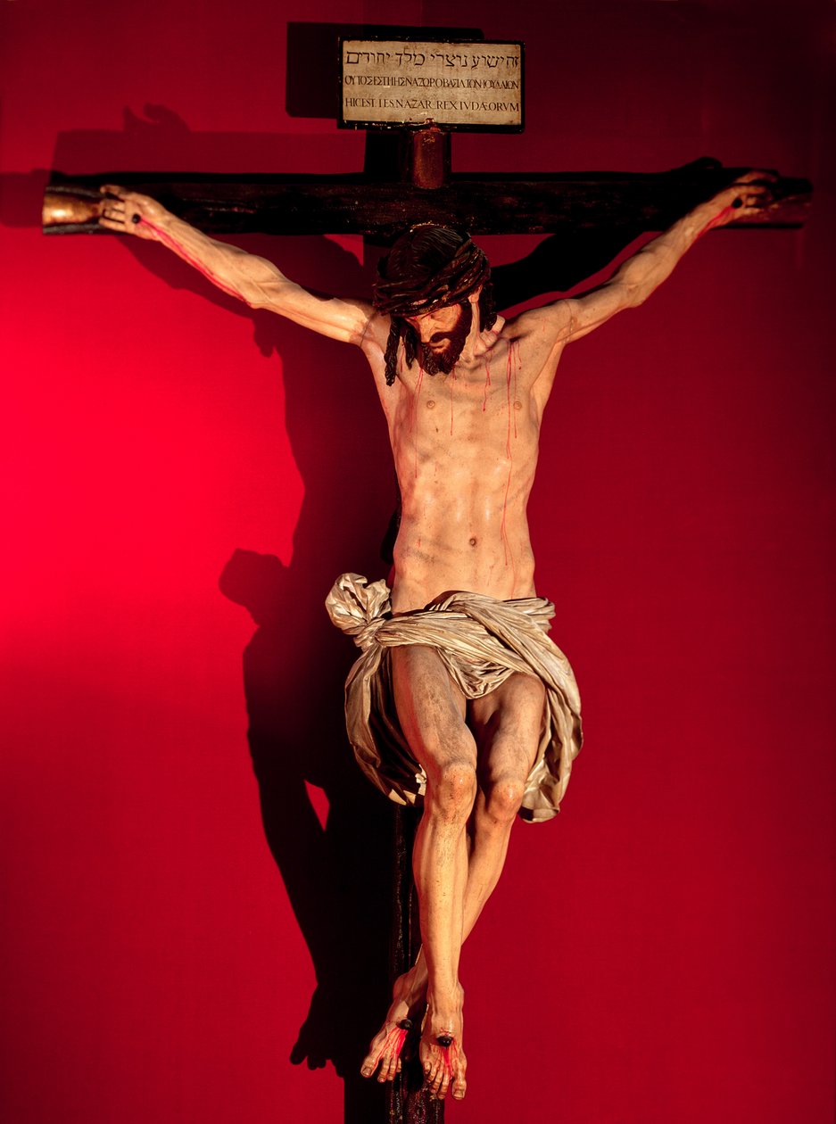 Cristo de la Clemencia (Cristo en la Cruz) (madera) de Juan Martinez Montanes