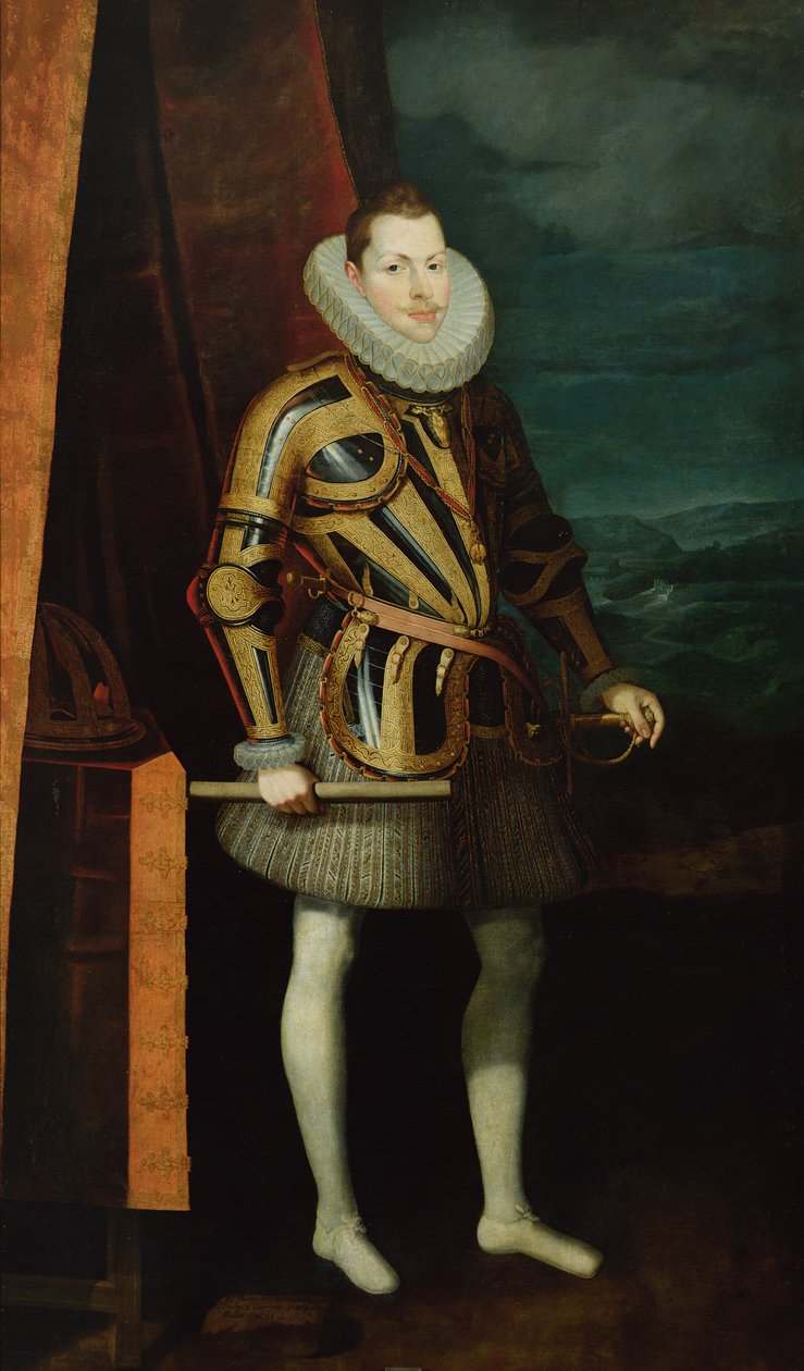 Felipe III (1578-1621) Rey de España, 1606 de Juan Pantoja de la Cruz