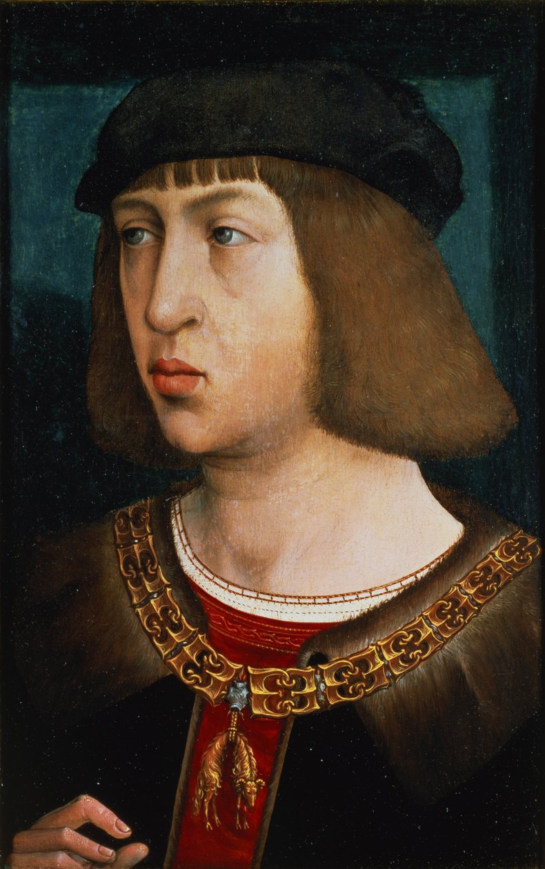 Felipe I de España (1478-1506), hijo de Maximiliano I (1459-1519) y María de Borgoña (1457-82), 1500 de Juan de Flandes