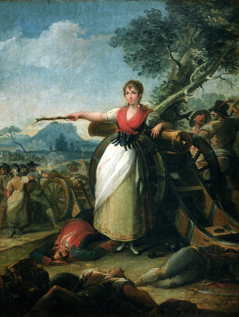 Agustina de Aragón de Juan Gálvez
