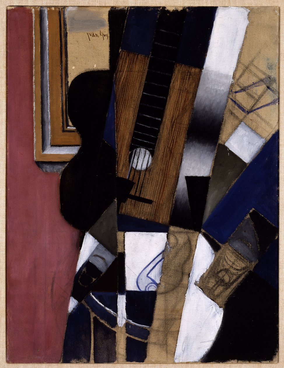 Guitarra y pipa de Juan Gris