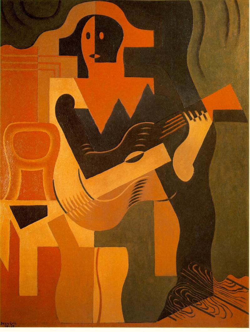 Arlequín con guitarra de Juan Gris