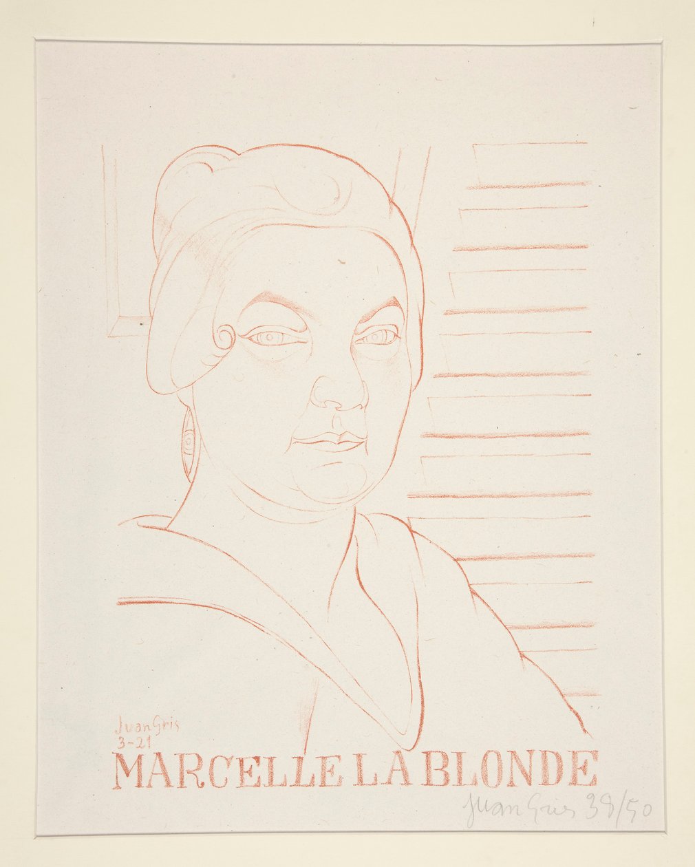 marcela la rubia de Juan Gris