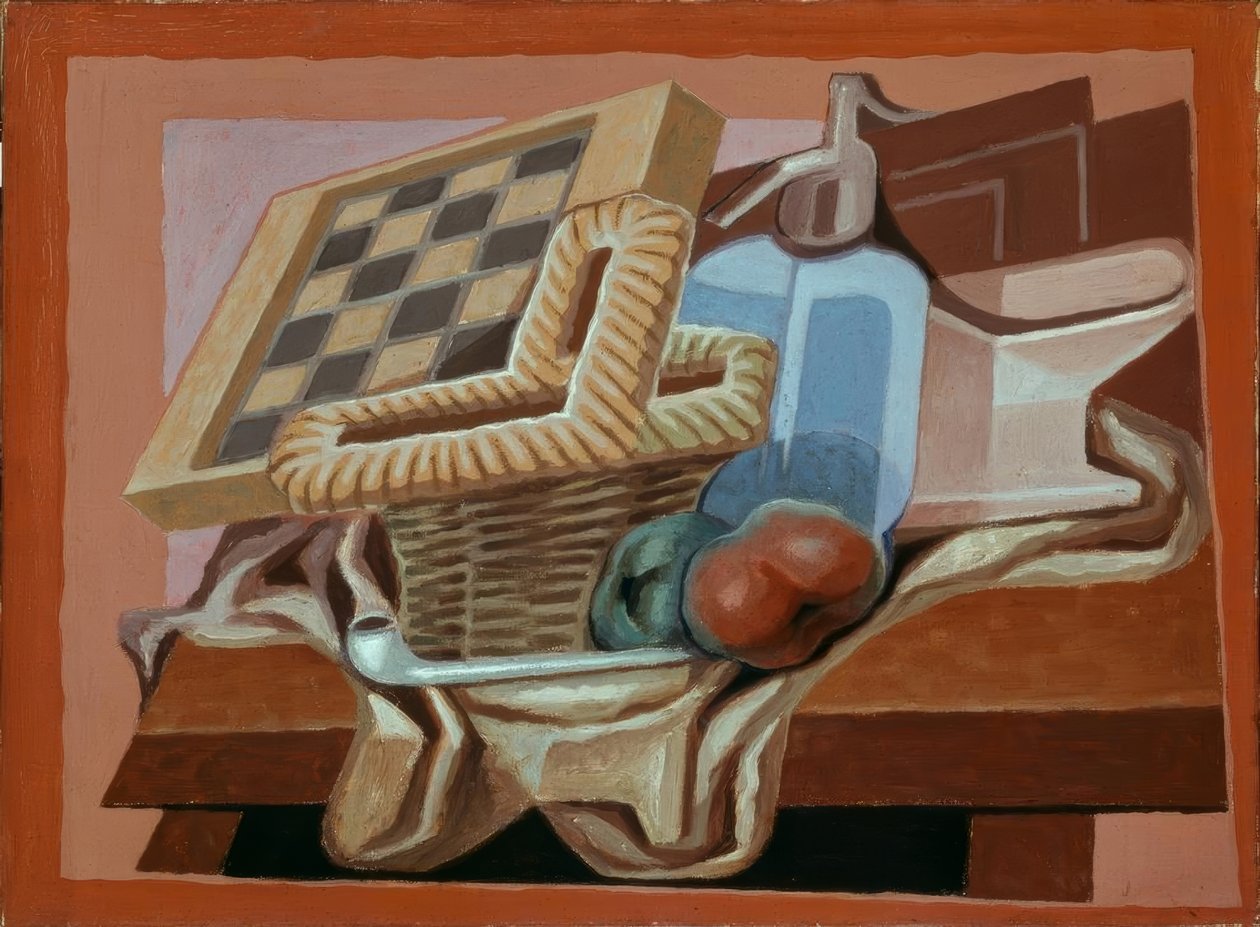 Cesta y sifón de Juan Gris