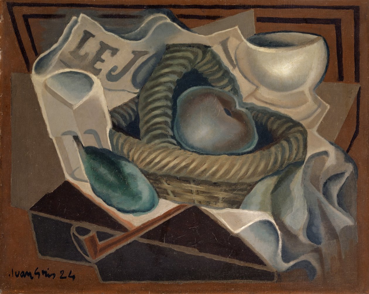 La cesta, 1924 de Juan Gris