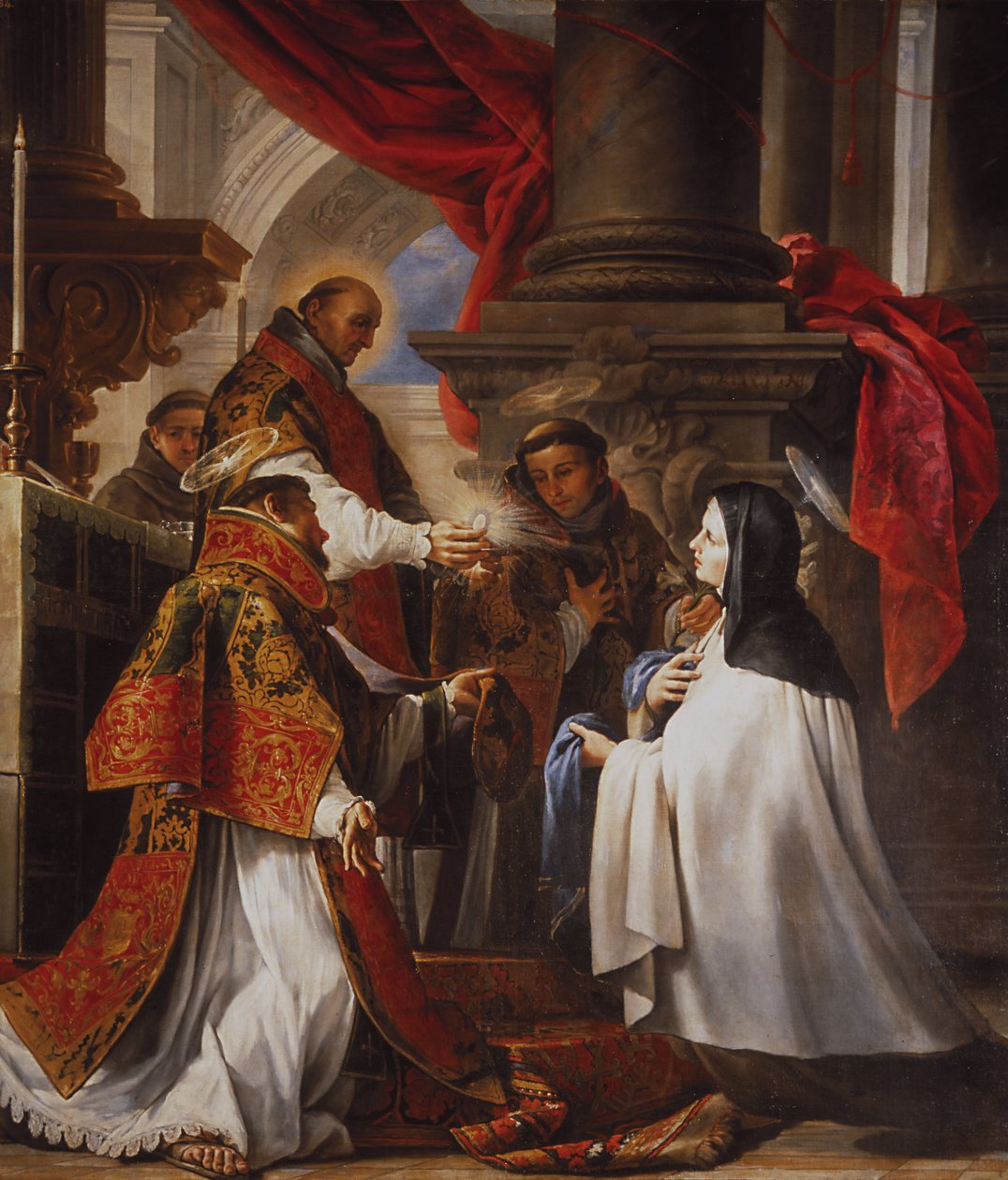 La comunión de Santa Teresa de Juan Martín Cabezalero