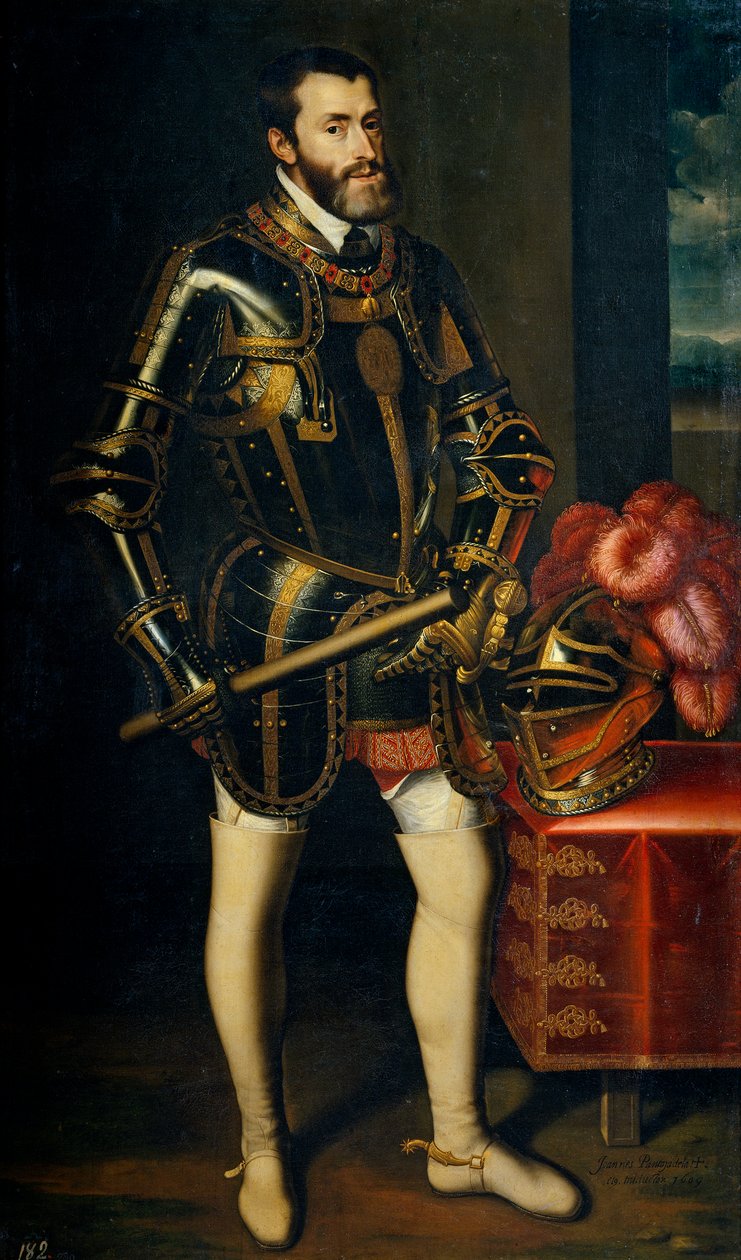 Carlos V de España de Juan Pantoja de la Cruz