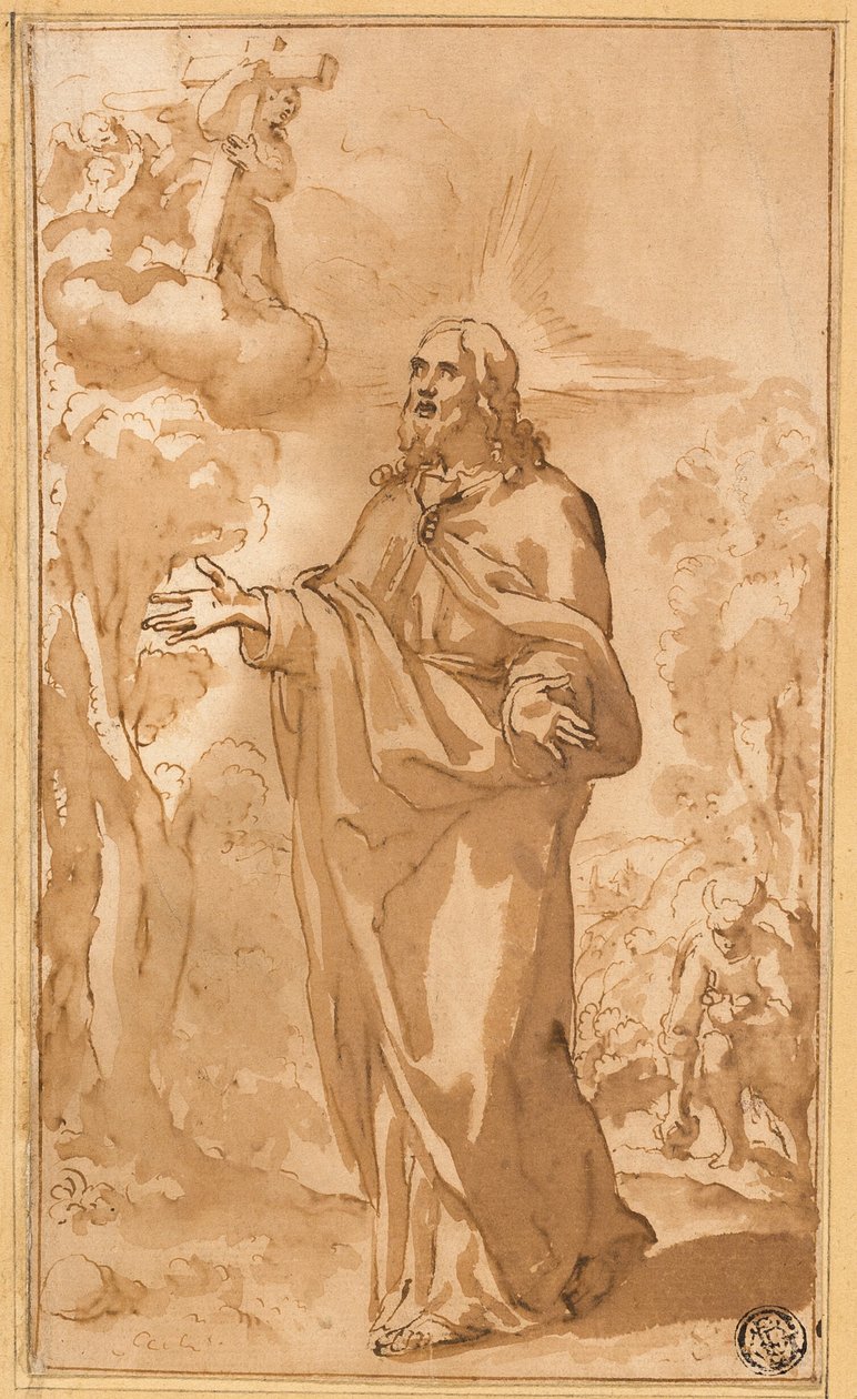 Cristo en el desierto de Juan del Castillo