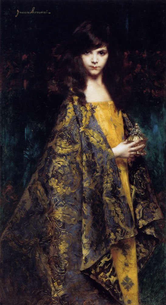 Retrato de una joven de Juana Romani