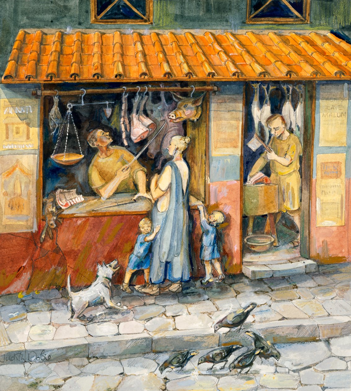 En la carnicería de Judith Dobie