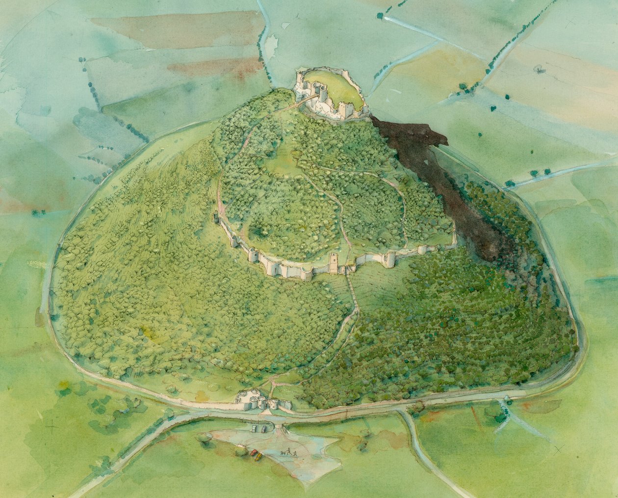 Castillo de Beeston, c. 2010 de Judith Dobie