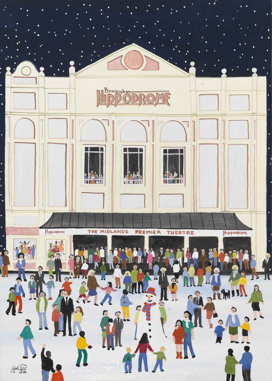 The Hippodrome, Birmingham, 2009 (Gouache sobre papel) de Judy Joel