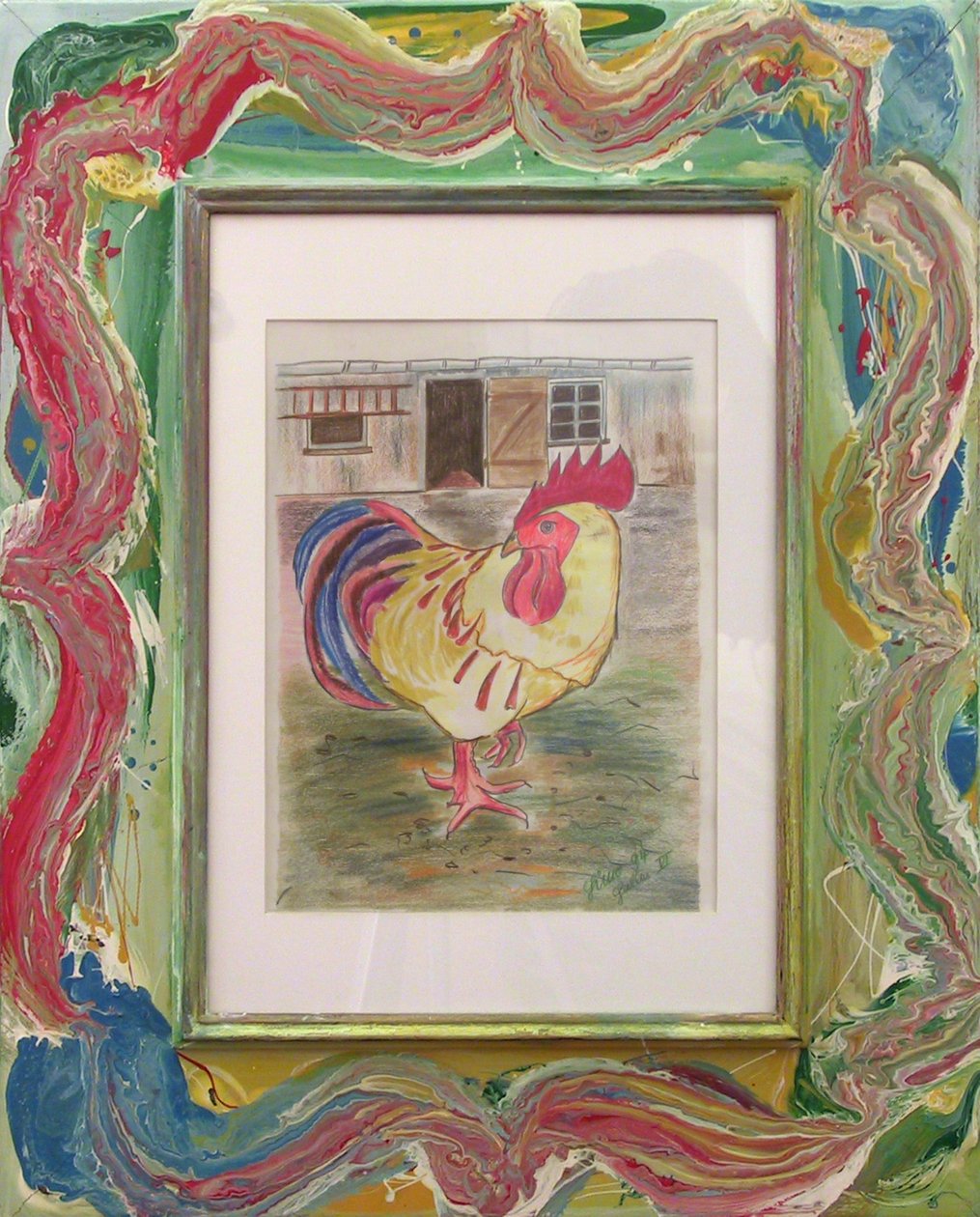 Gallus Gallus -frente al Gallinero- de JuleSimo